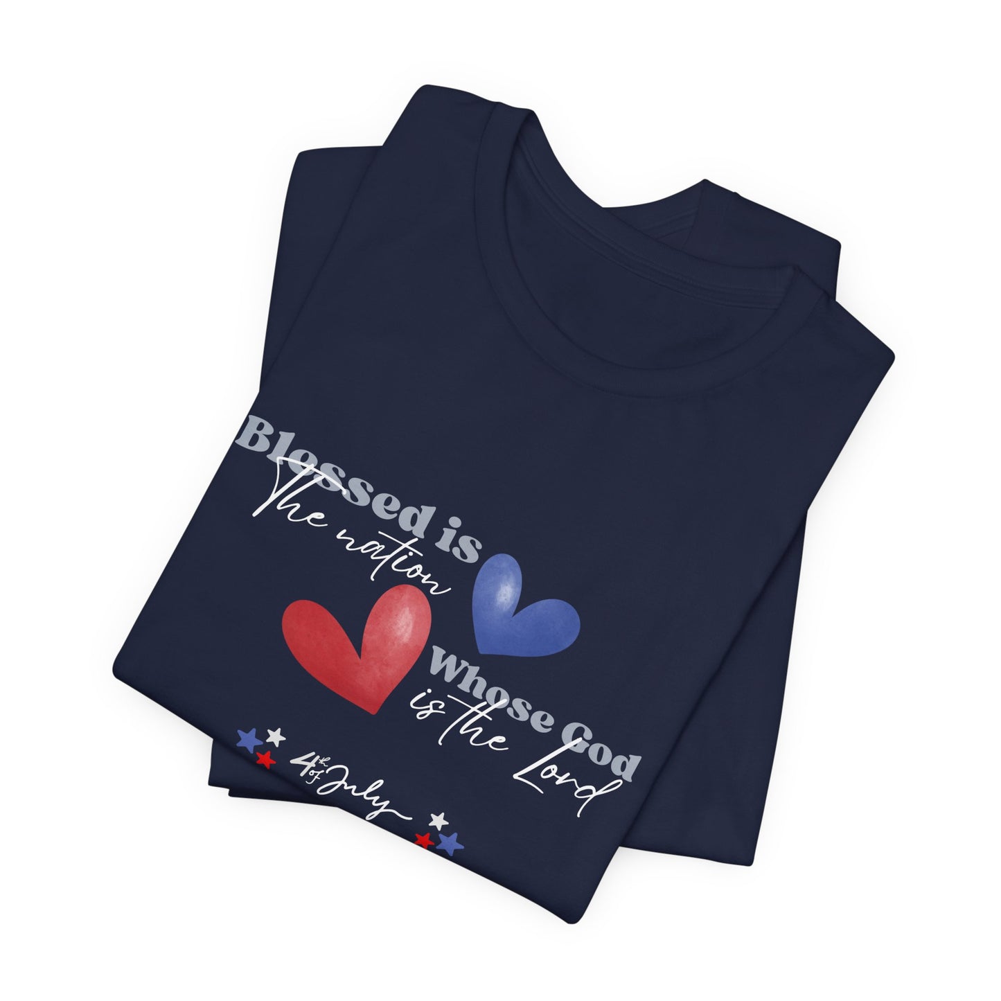 Blessed is the Nation Whose God is the Lord Unisex T-Shirt