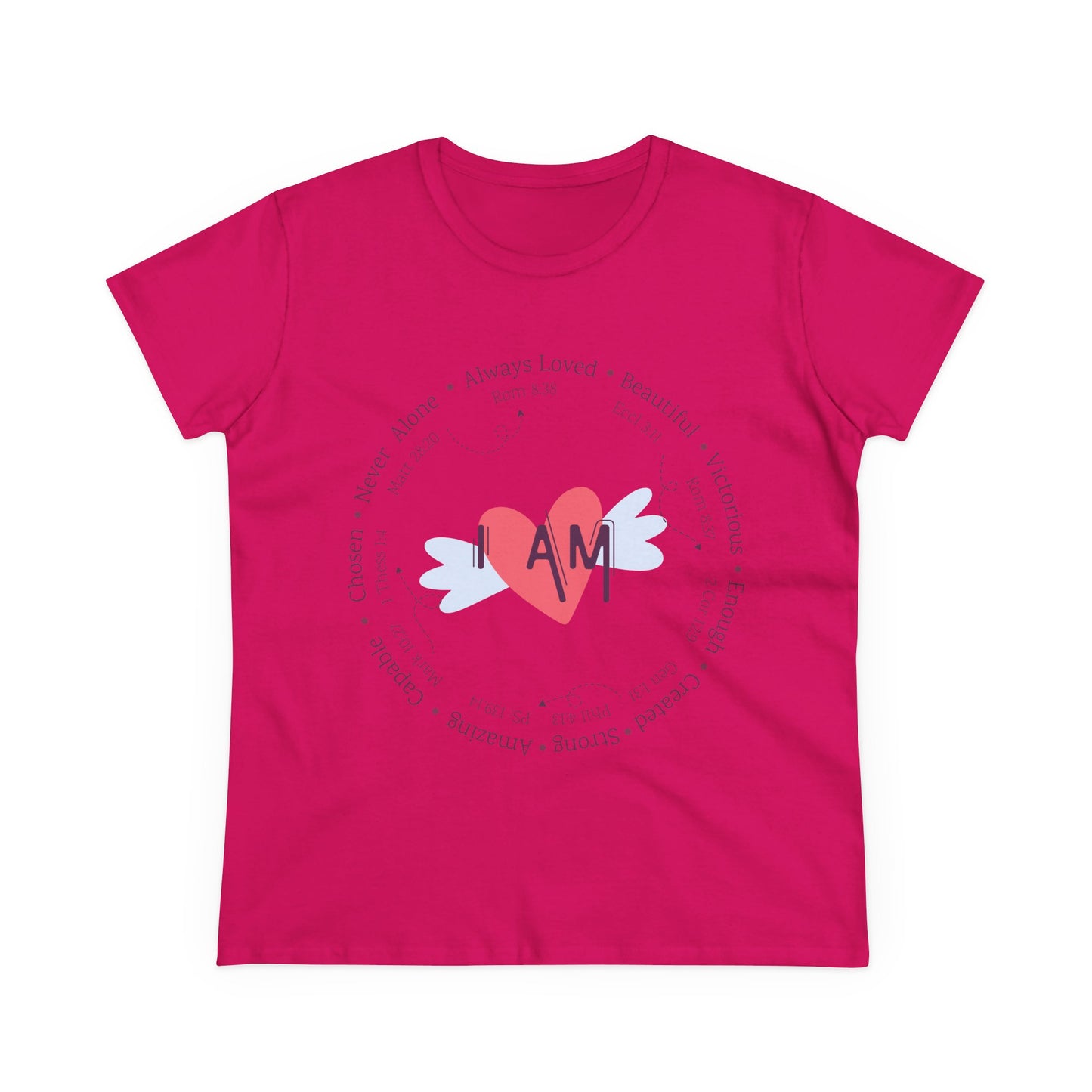 Heartfelt Affirmation "I am" T-shirt