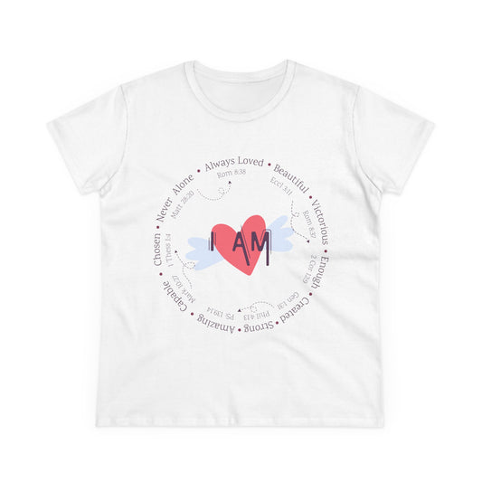 Heartfelt Affirmation "I am" T-shirt