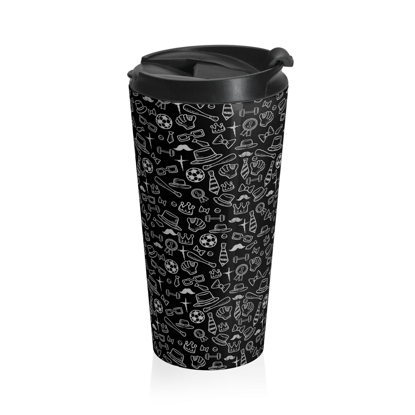 Father Collage Travel Mug
