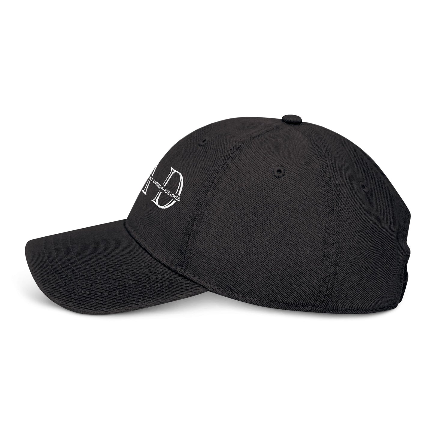 Dad, Man of Prayer Denim Hat