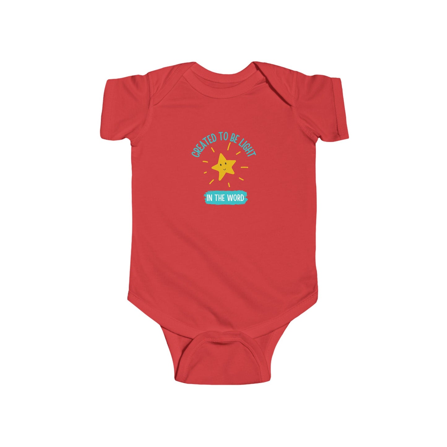 Created To Be Light In The World - Baby Bodysuit
