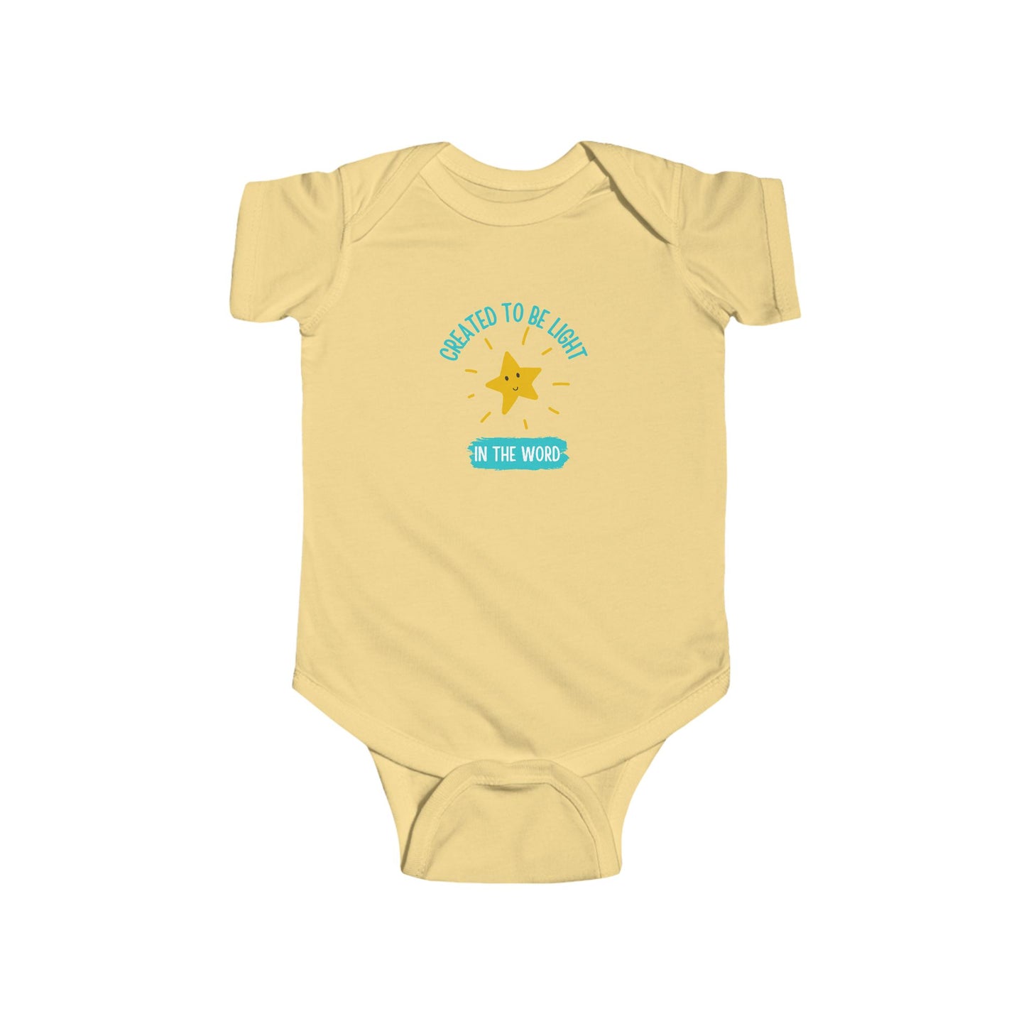 Created To Be Light In The World - Baby Bodysuit