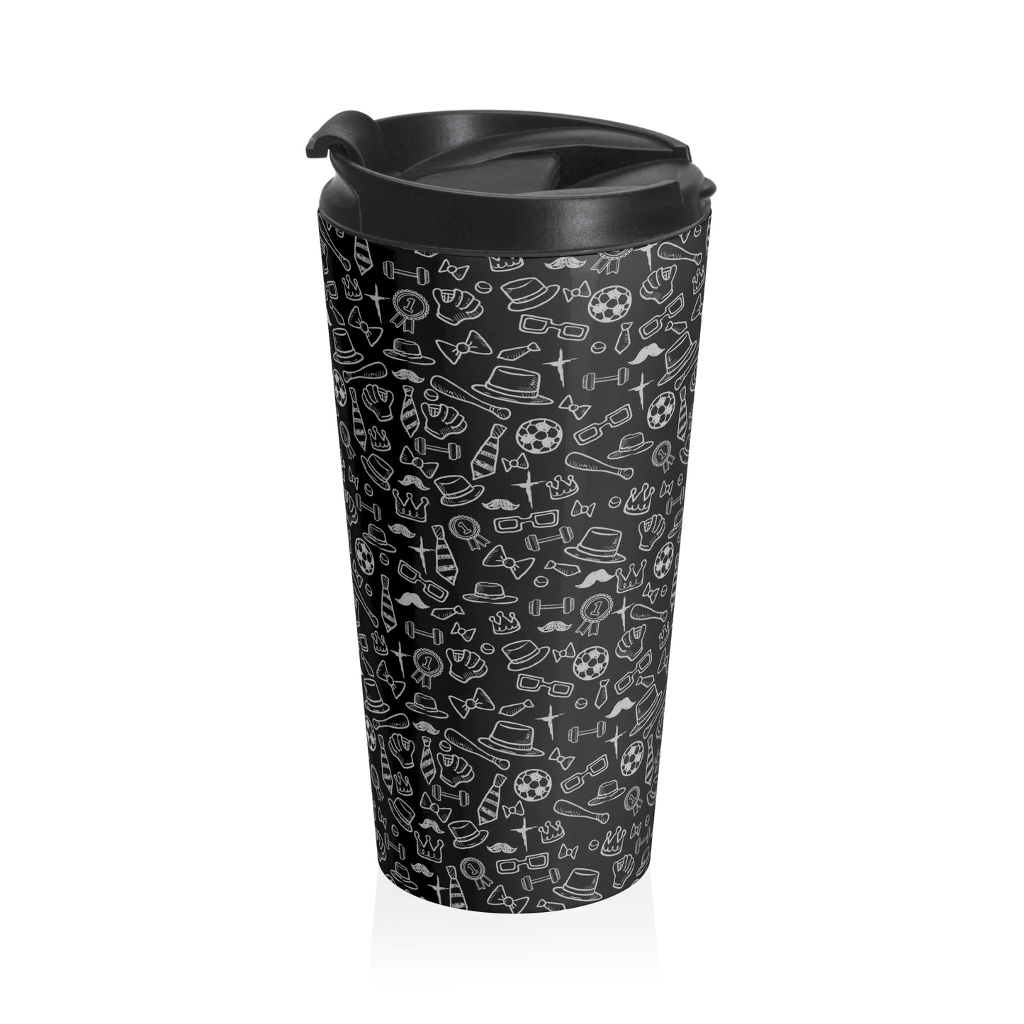 Father Collage Travel Mug
