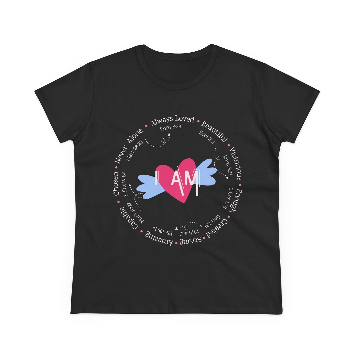 Heartfelt Affirmation "I am" T-shirt
