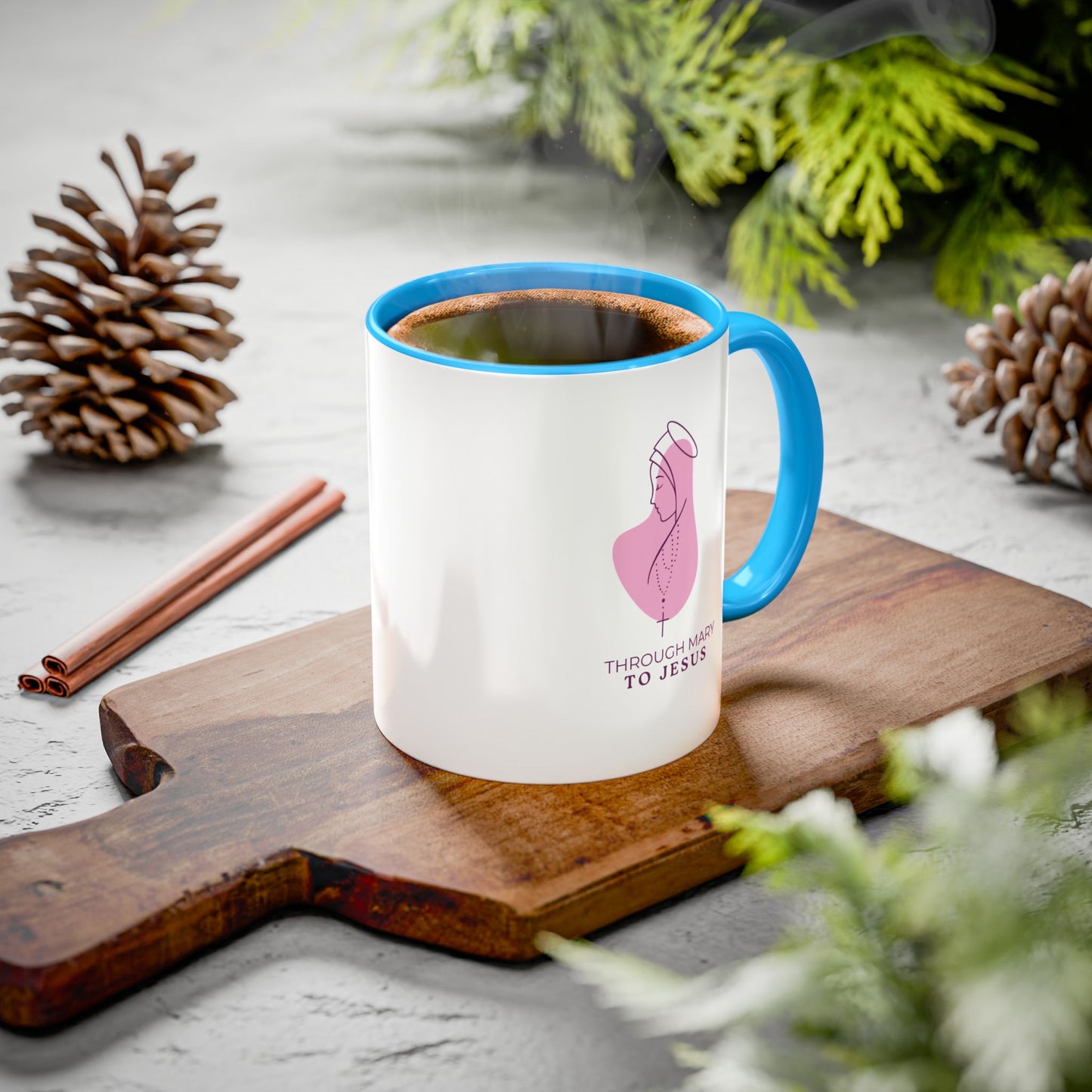 Through Mary To Jesus - Coffee Mug