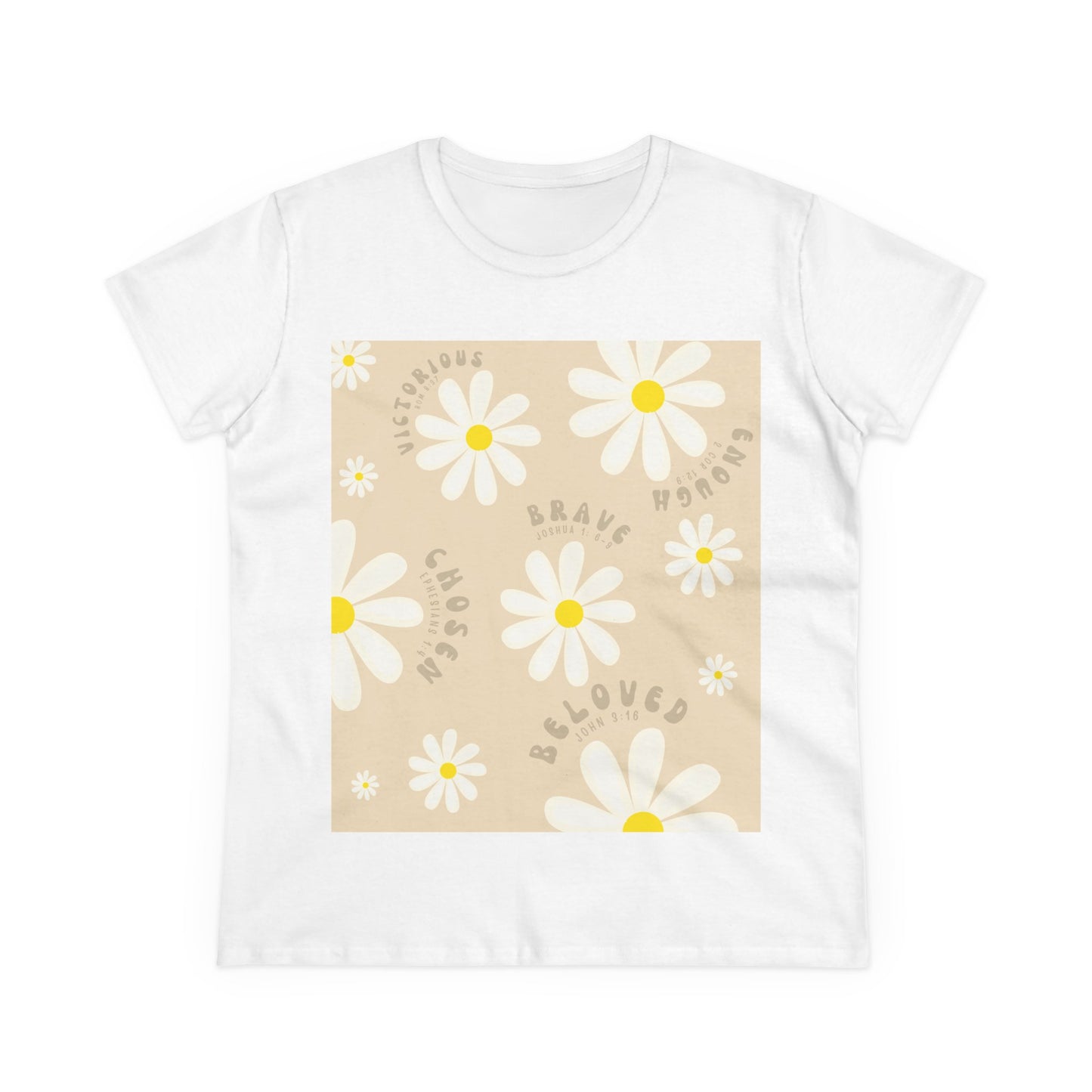 Daisy Floral Inspirational T-Shirt