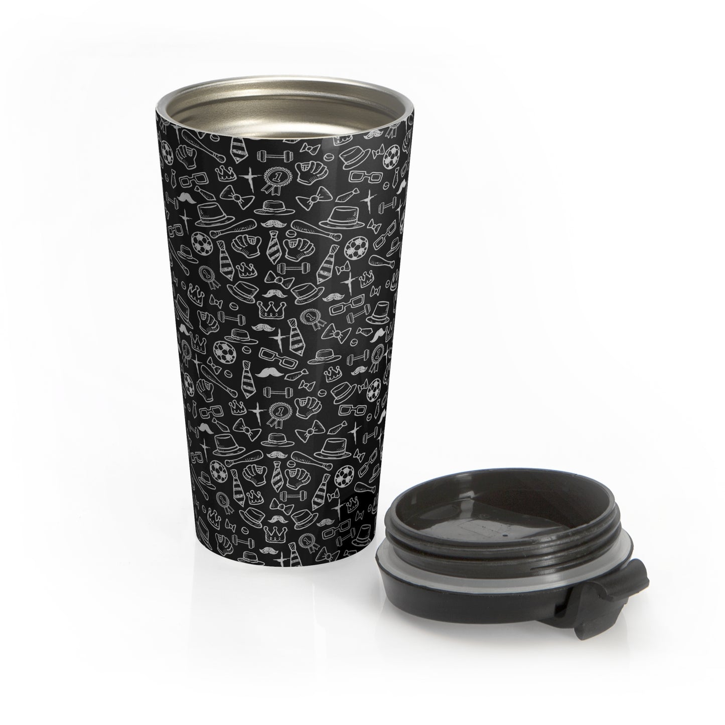 Father Collage Travel Mug