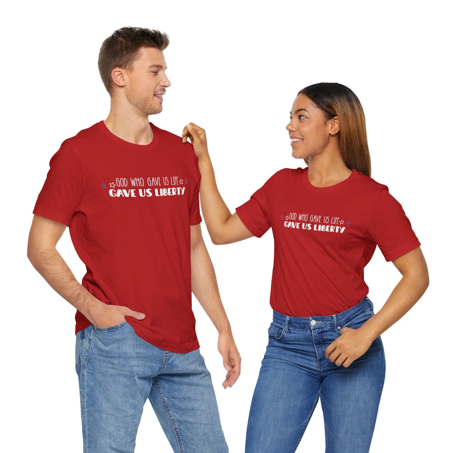 God Who Gave Us Life Gave Us Liberty Unisex T-Shirt