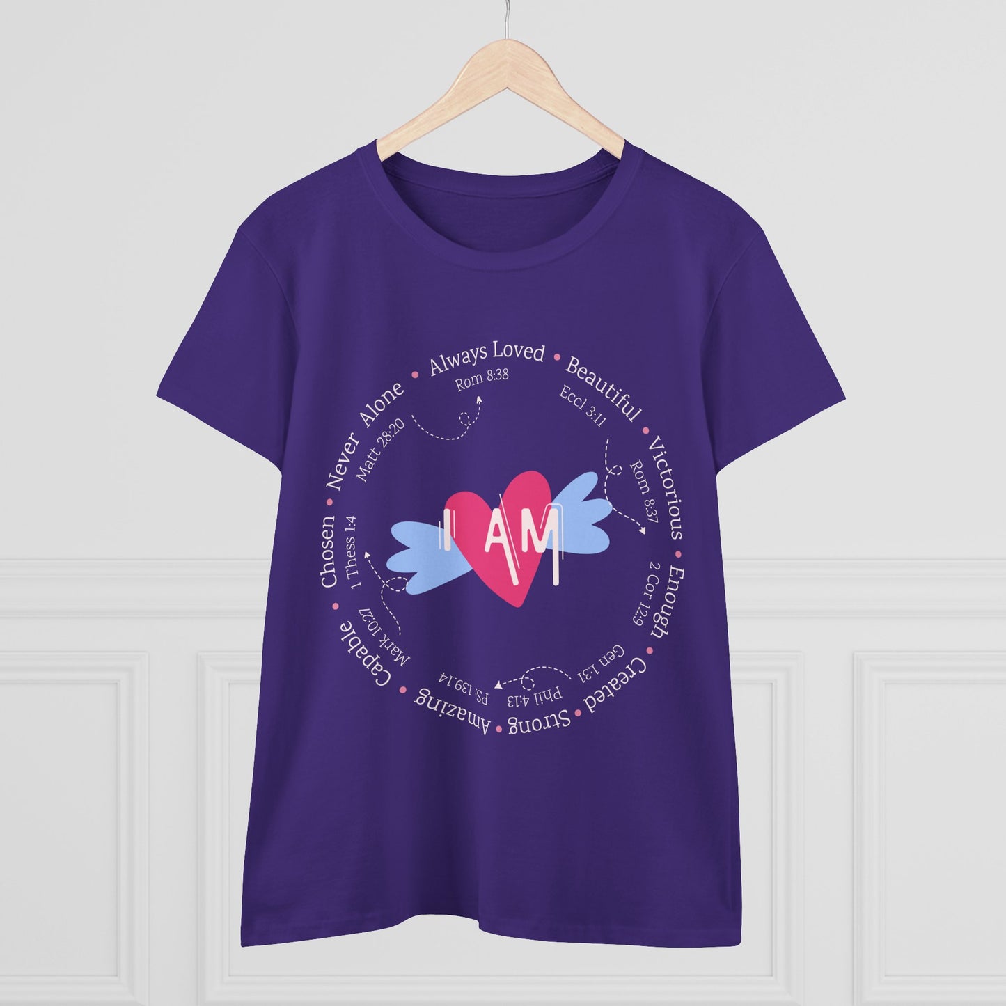 Heartfelt Affirmation "I am" T-shirt