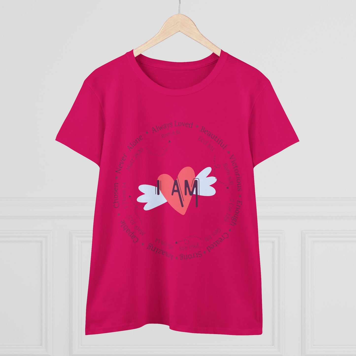 Heartfelt Affirmation "I am" T-shirt