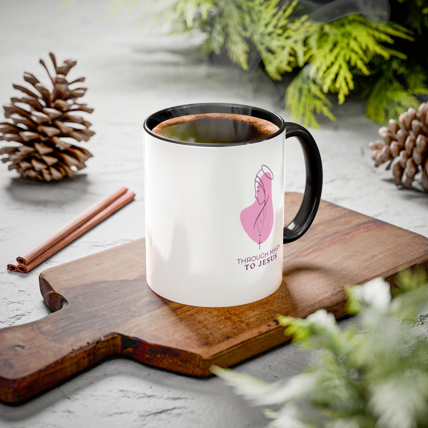 Through Mary To Jesus - Coffee Mug
