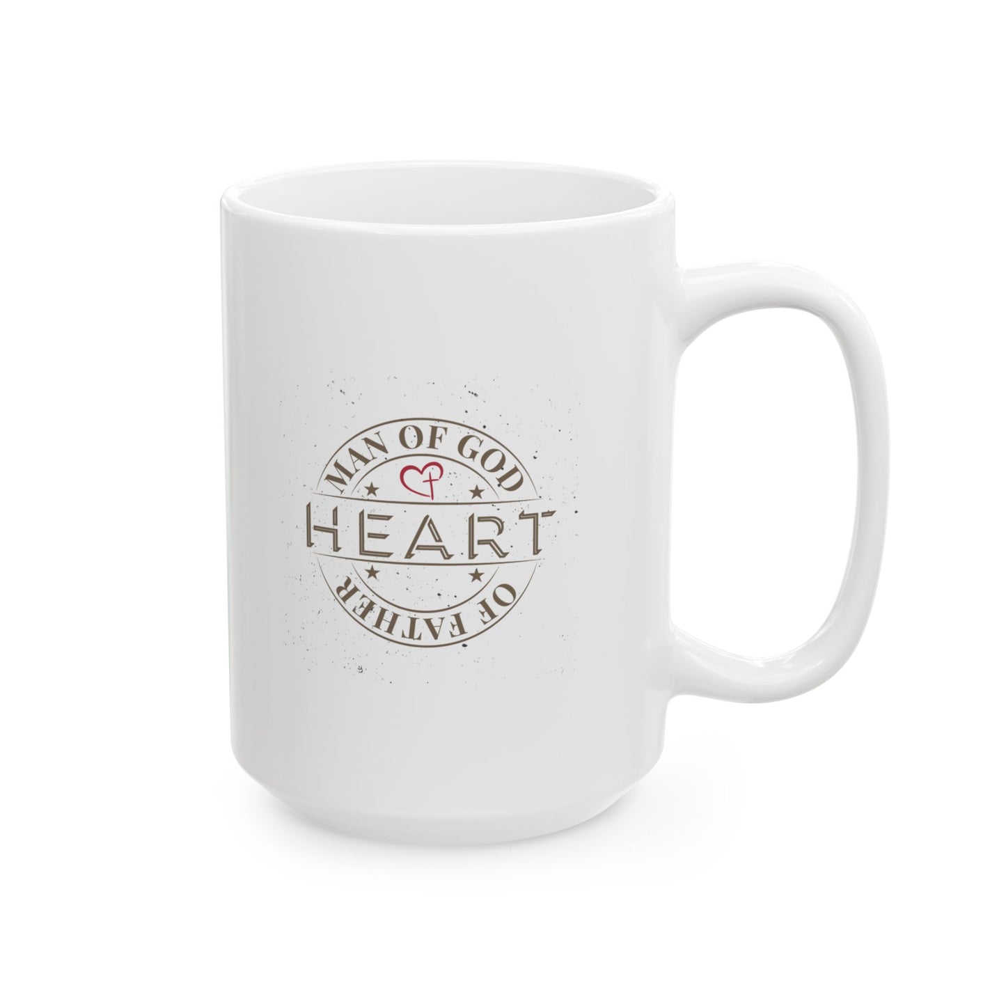 Man of God, Heart of Father Coffee Mug