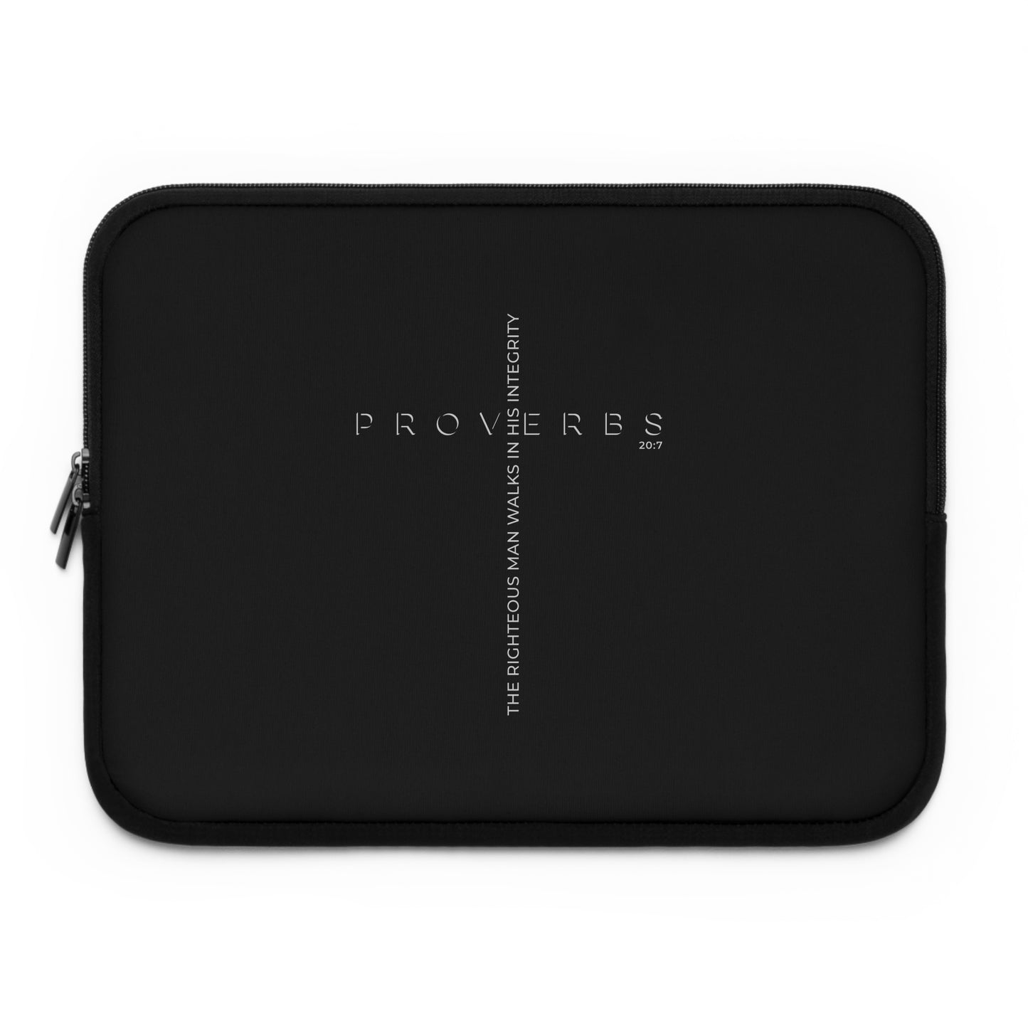 Proverbs 20:07 Laptop Sleeve