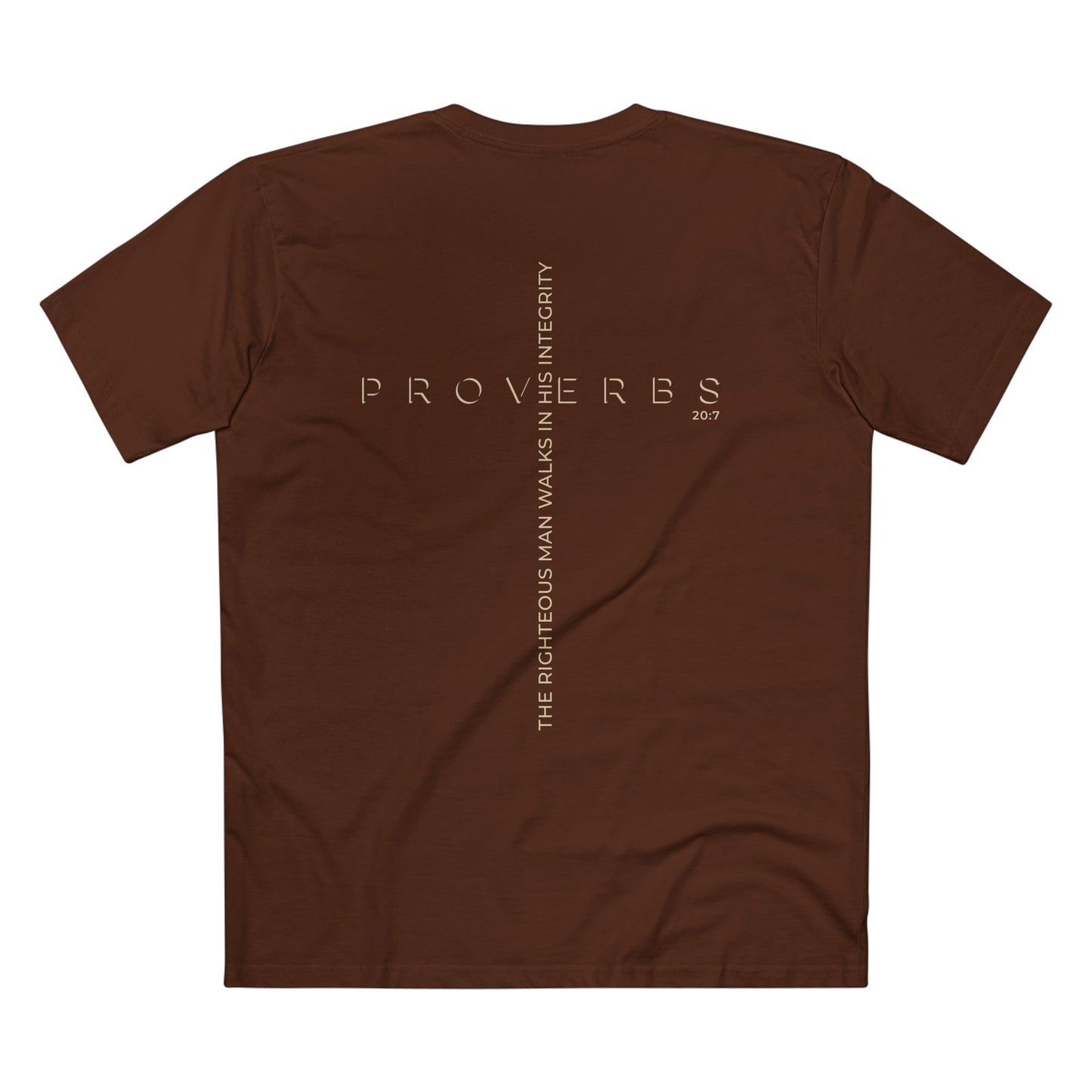 Proverbs 20:7 T-shirt