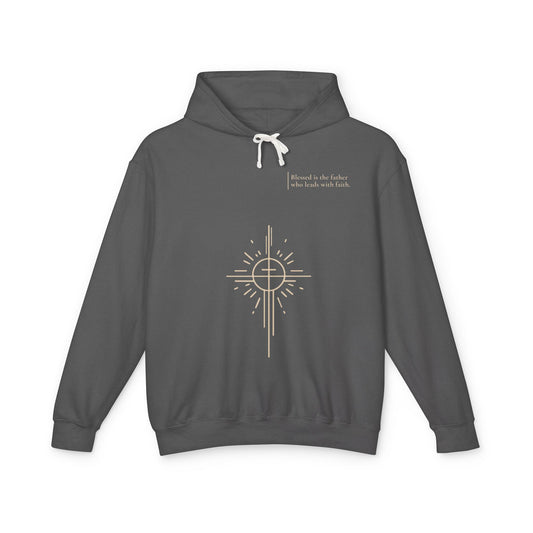 Blessed is the Father Who Leads With Faith Hoodie