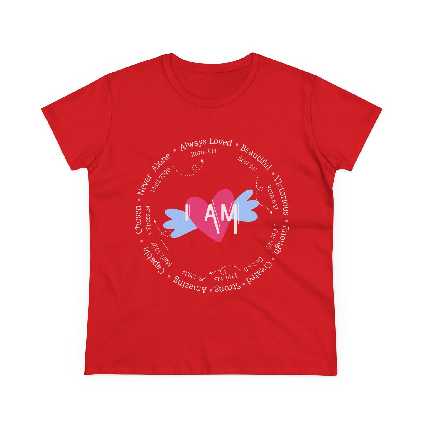 Heartfelt Affirmation "I am" T-shirt