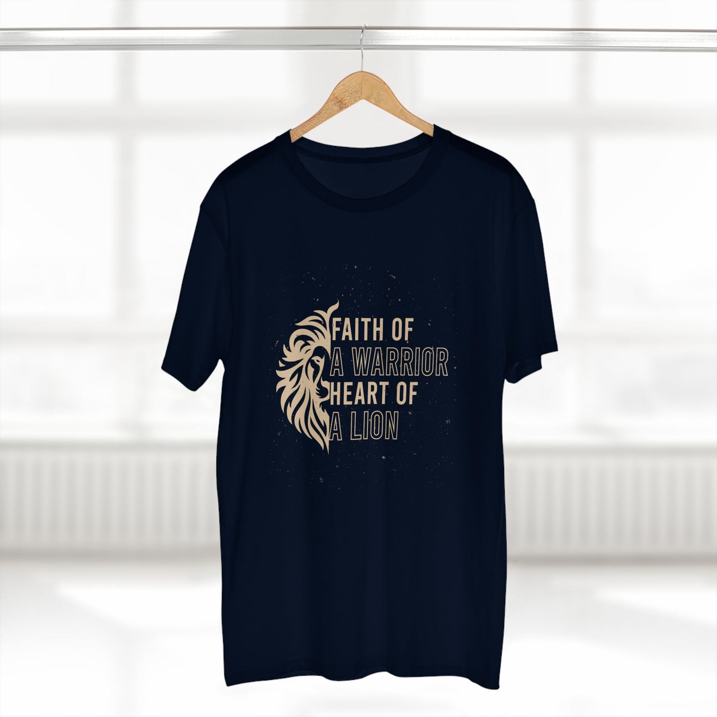 Faith of a Warrior Heart of a Lion T-shirt