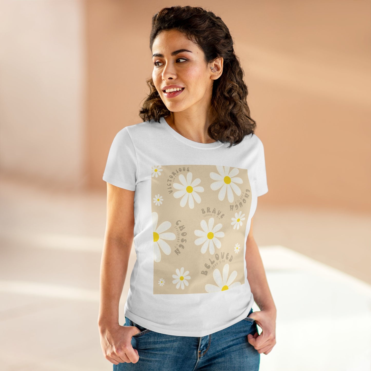 Daisy Floral Inspirational T-Shirt
