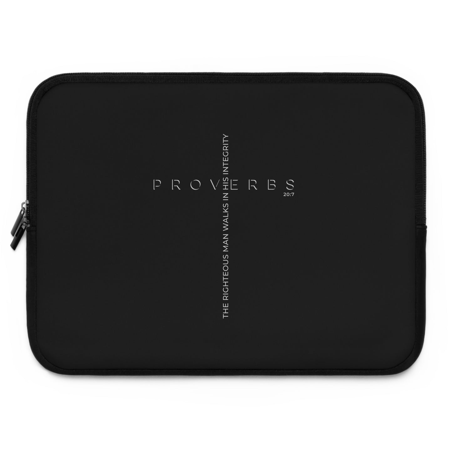Proverbs 20:07 Laptop Sleeve