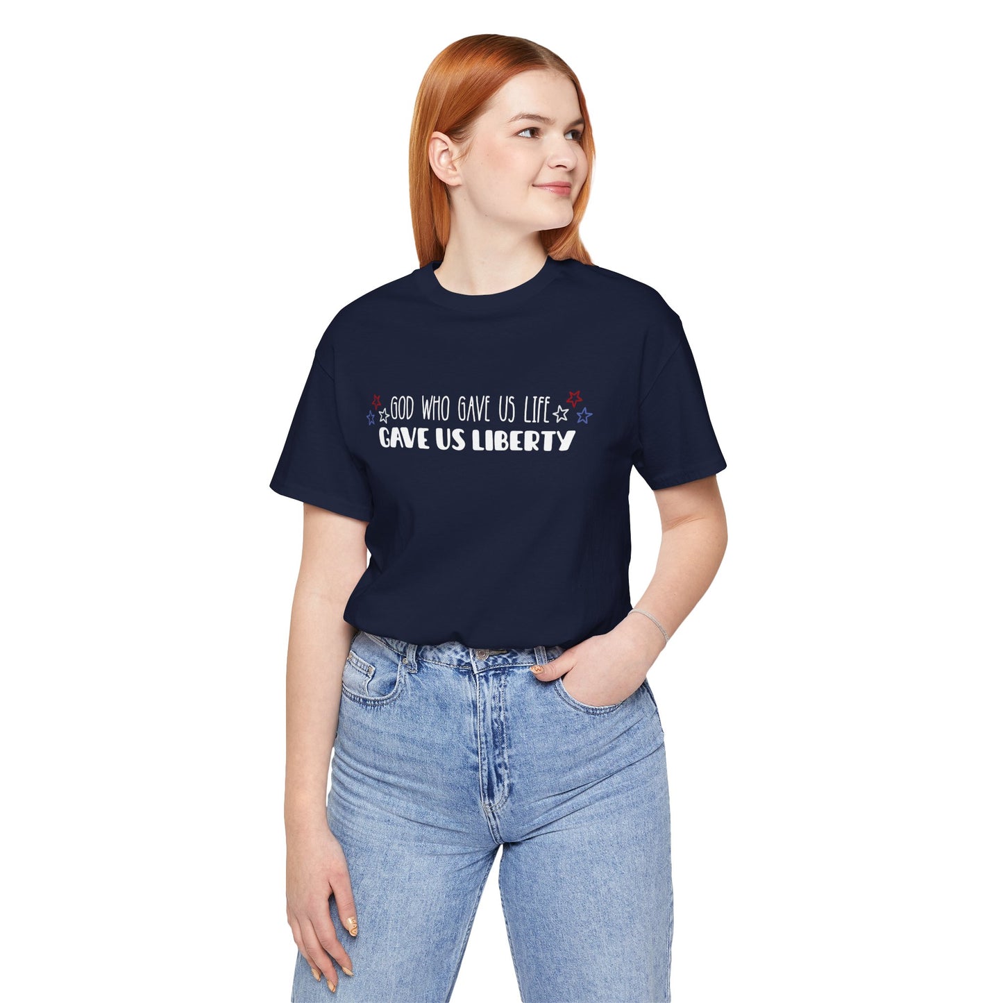 God Who Gave Us Life Gave Us Liberty Unisex T-Shirt