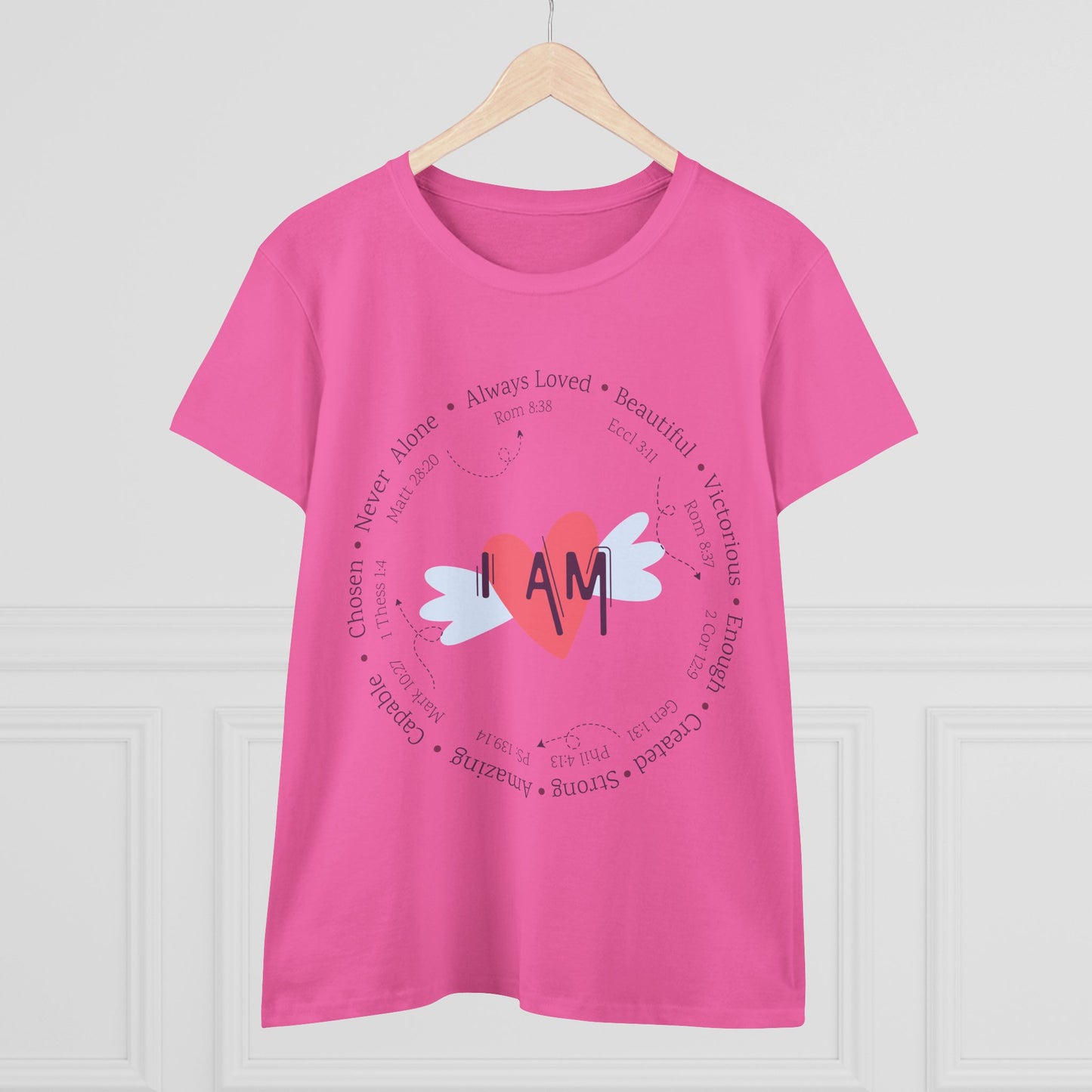 Heartfelt Affirmation "I am" T-shirt