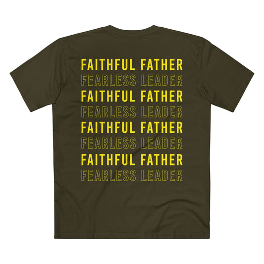 Faithful Father Fearless Leader T-shirt