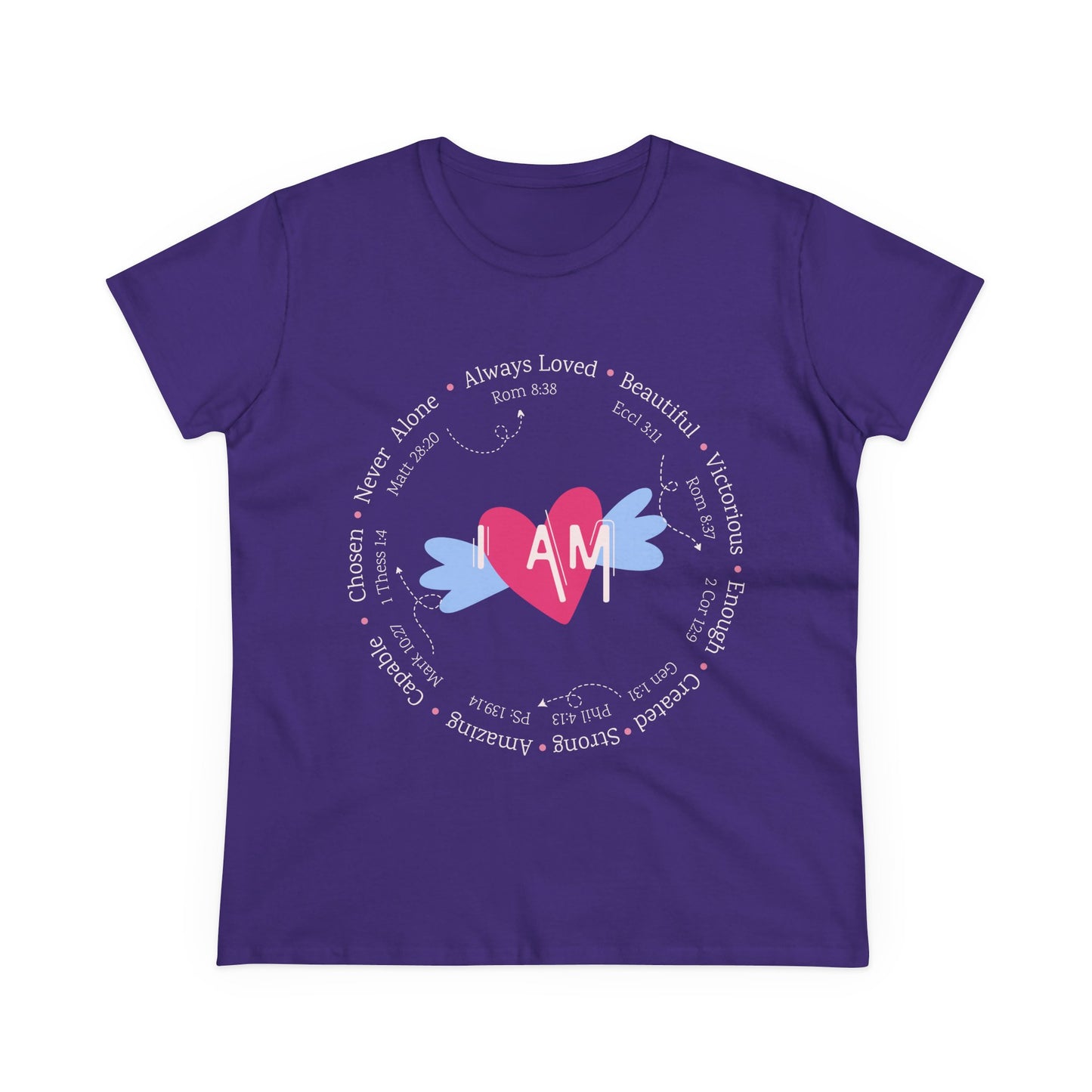 Heartfelt Affirmation "I am" T-shirt
