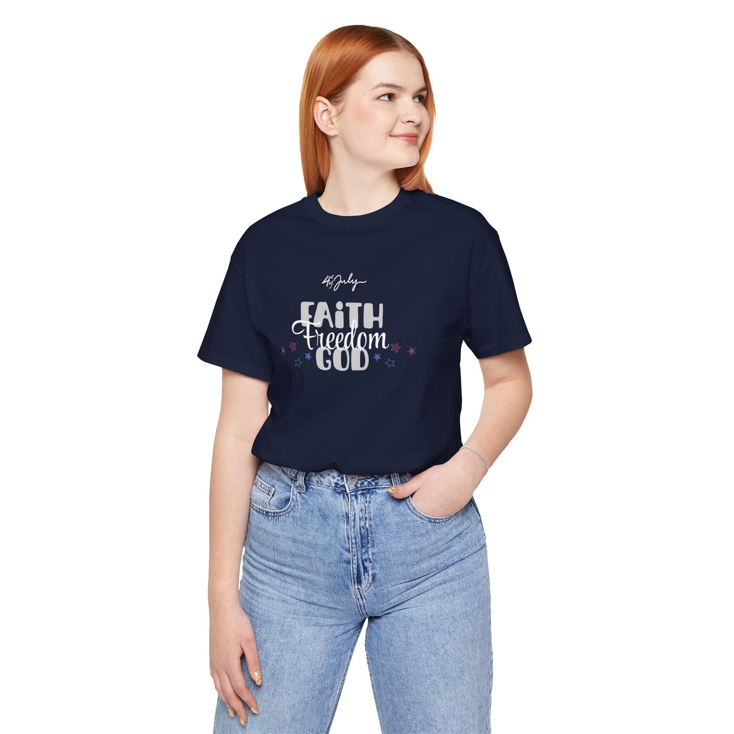 Faith, Freedom, God Unisex T-Shirt