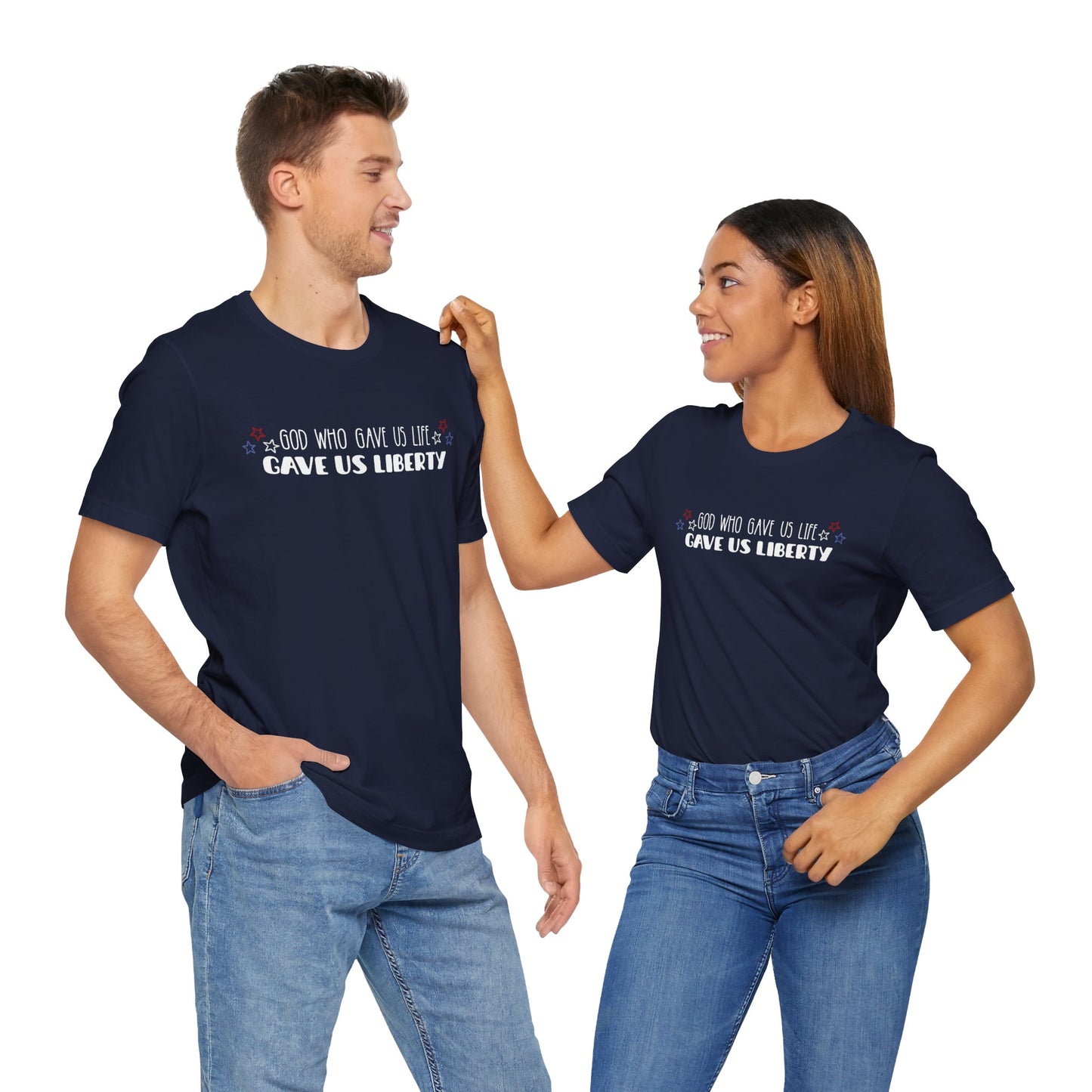 God Who Gave Us Life Gave Us Liberty Unisex T-Shirt