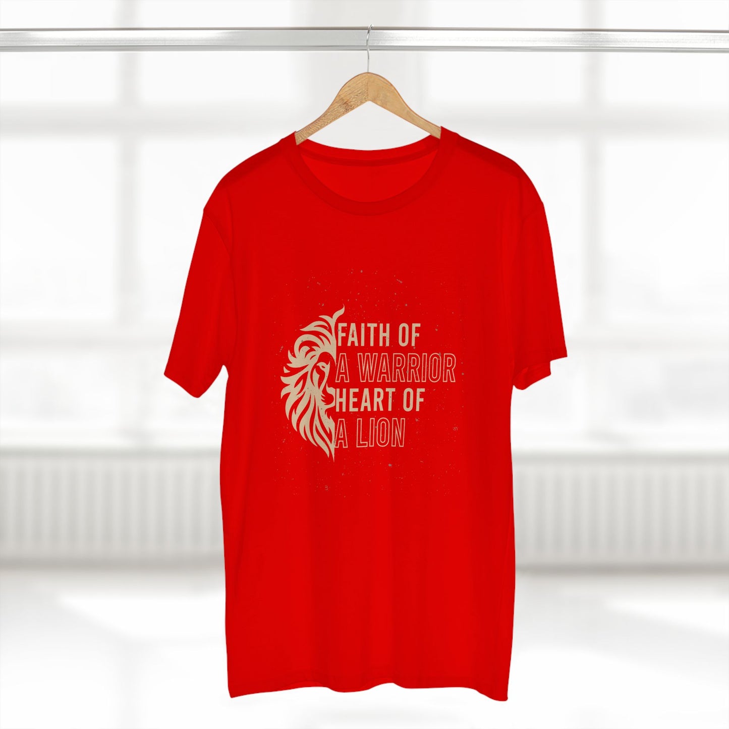 Faith of a Warrior Heart of a Lion T-shirt