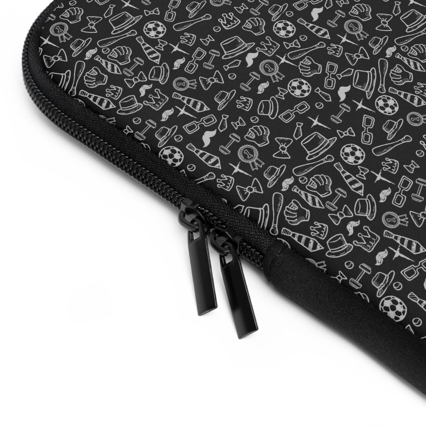 Man Collage Laptop Sleeve