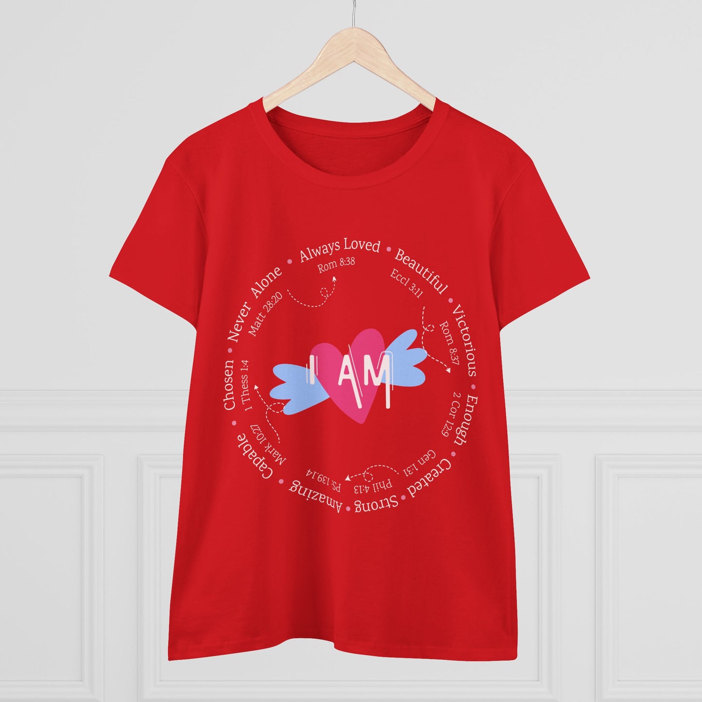 Heartfelt Affirmation "I am" T-shirt