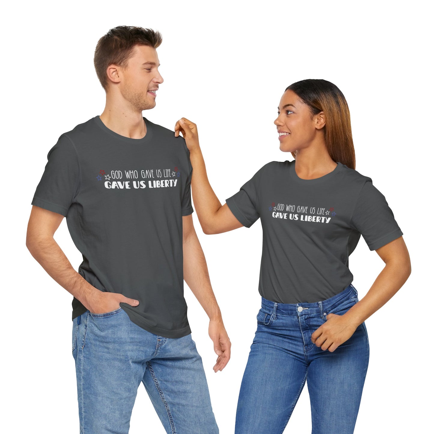 God Who Gave Us Life Gave Us Liberty Unisex T-Shirt