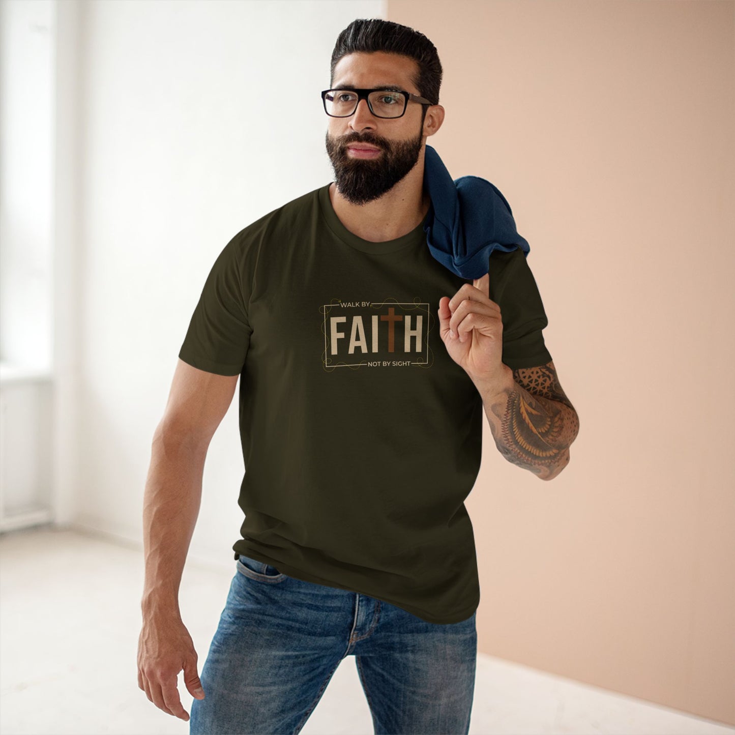 Walk By Faith Not By Sight T-shirt