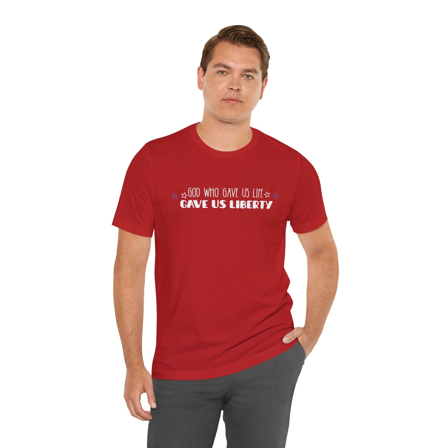God Who Gave Us Life Gave Us Liberty Unisex T-Shirt