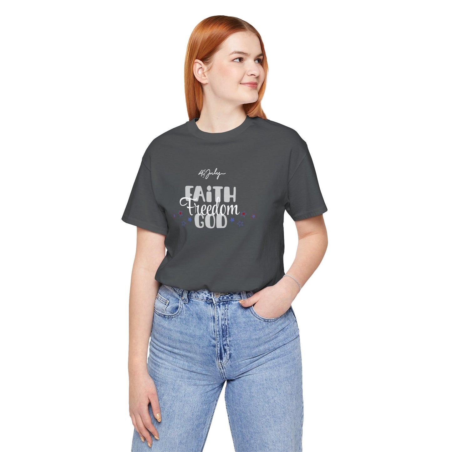 Faith, Freedom, God Unisex T-Shirt