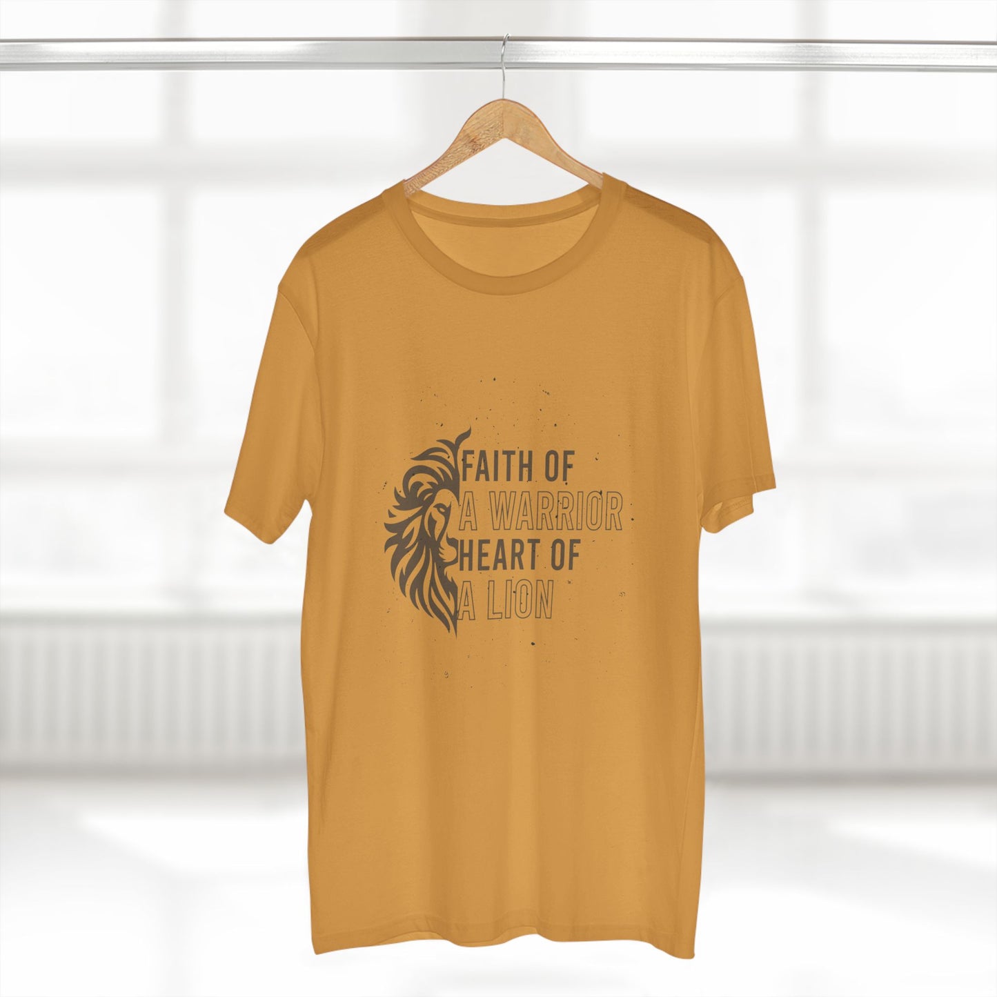 Faith of a Warrior Heart of a Lion T-shirt