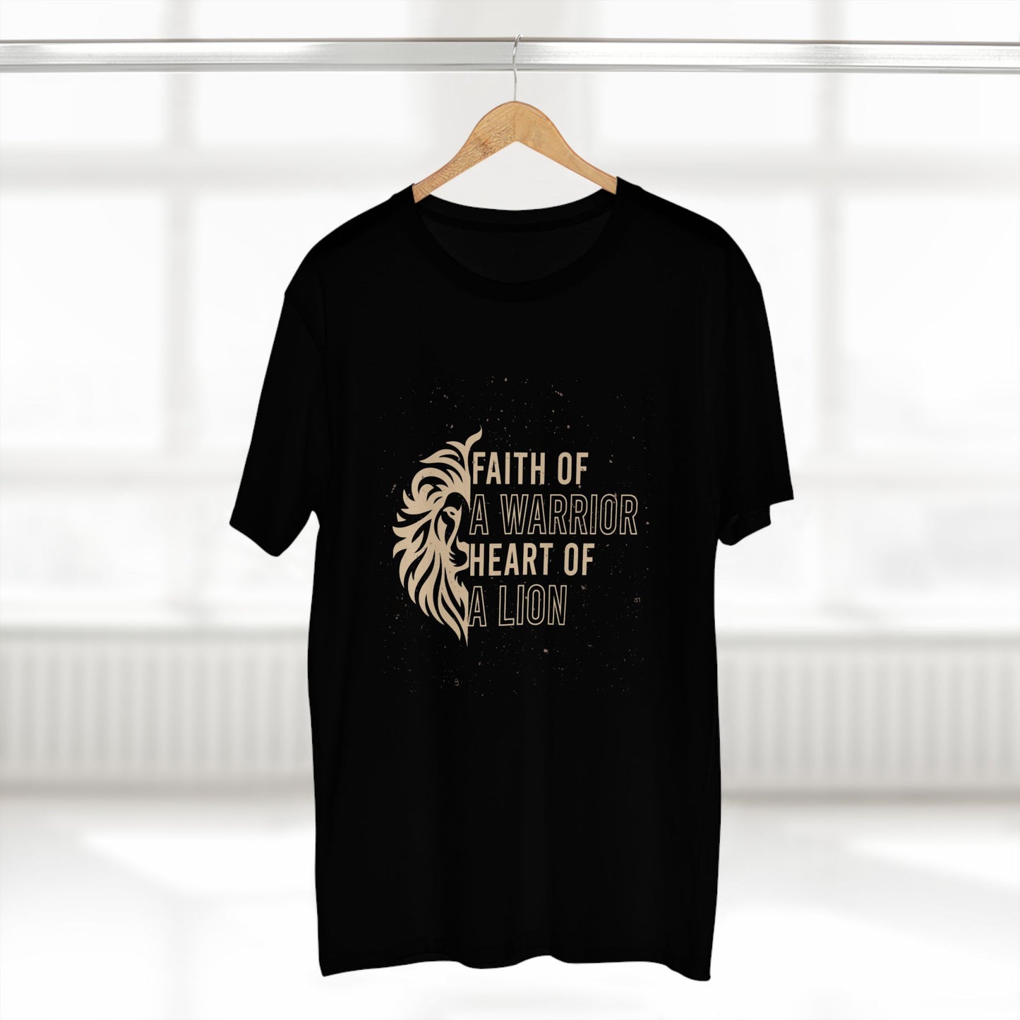 Faith of a Warrior Heart of a Lion T-shirt