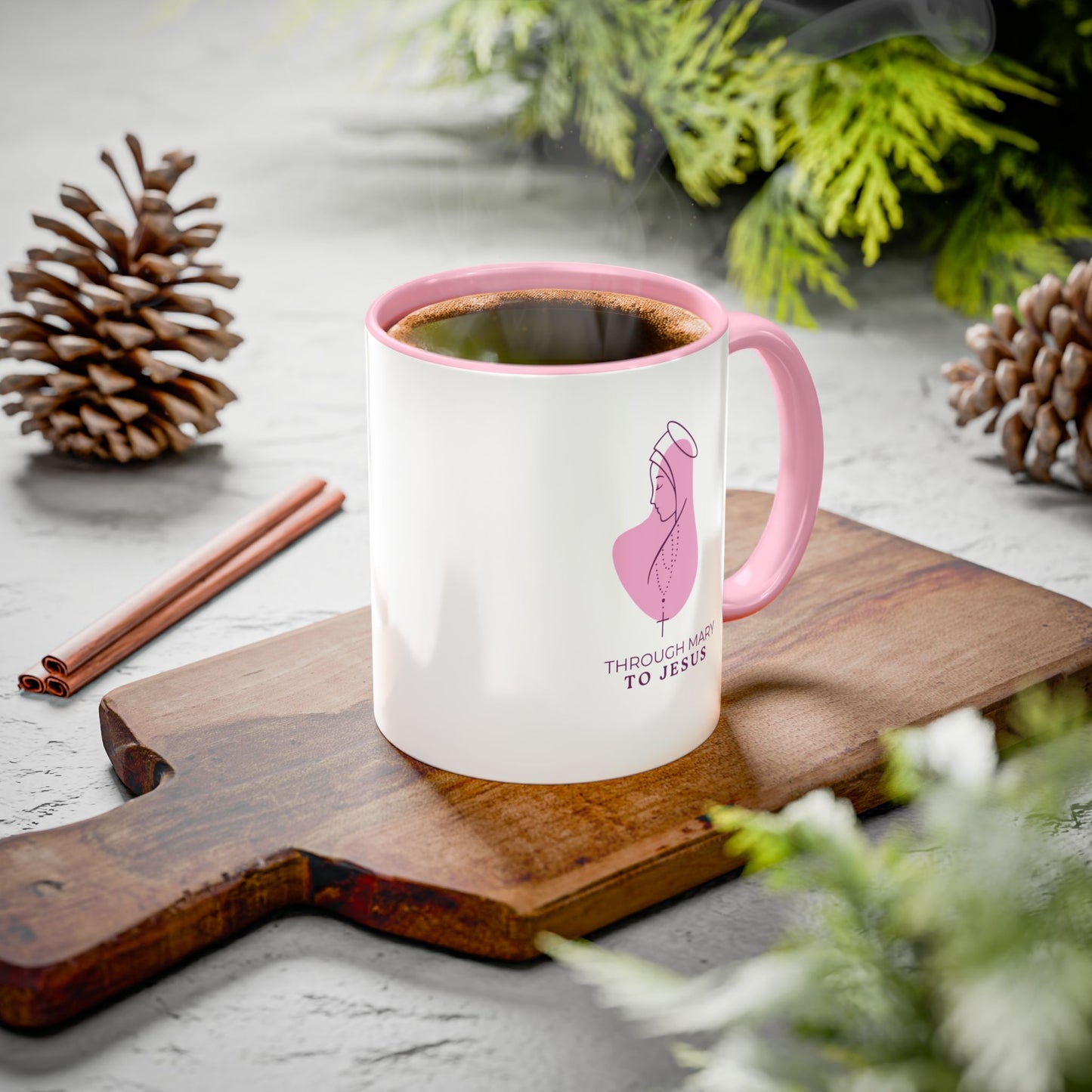 Through Mary To Jesus - Coffee Mug