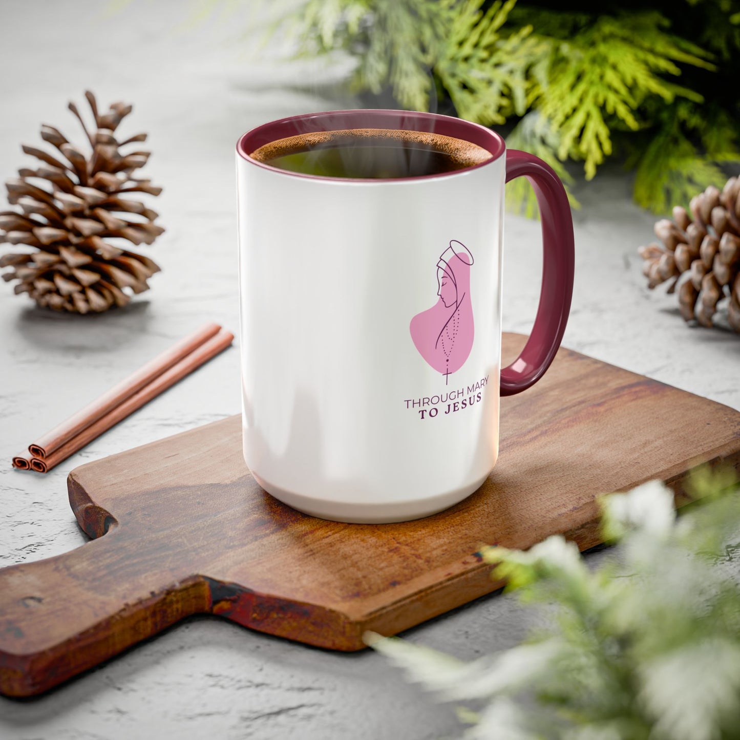 Through Mary To Jesus - Coffee Mug