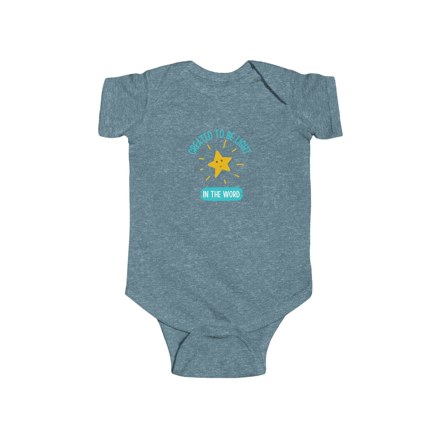 Created To Be Light In The World - Baby Bodysuit