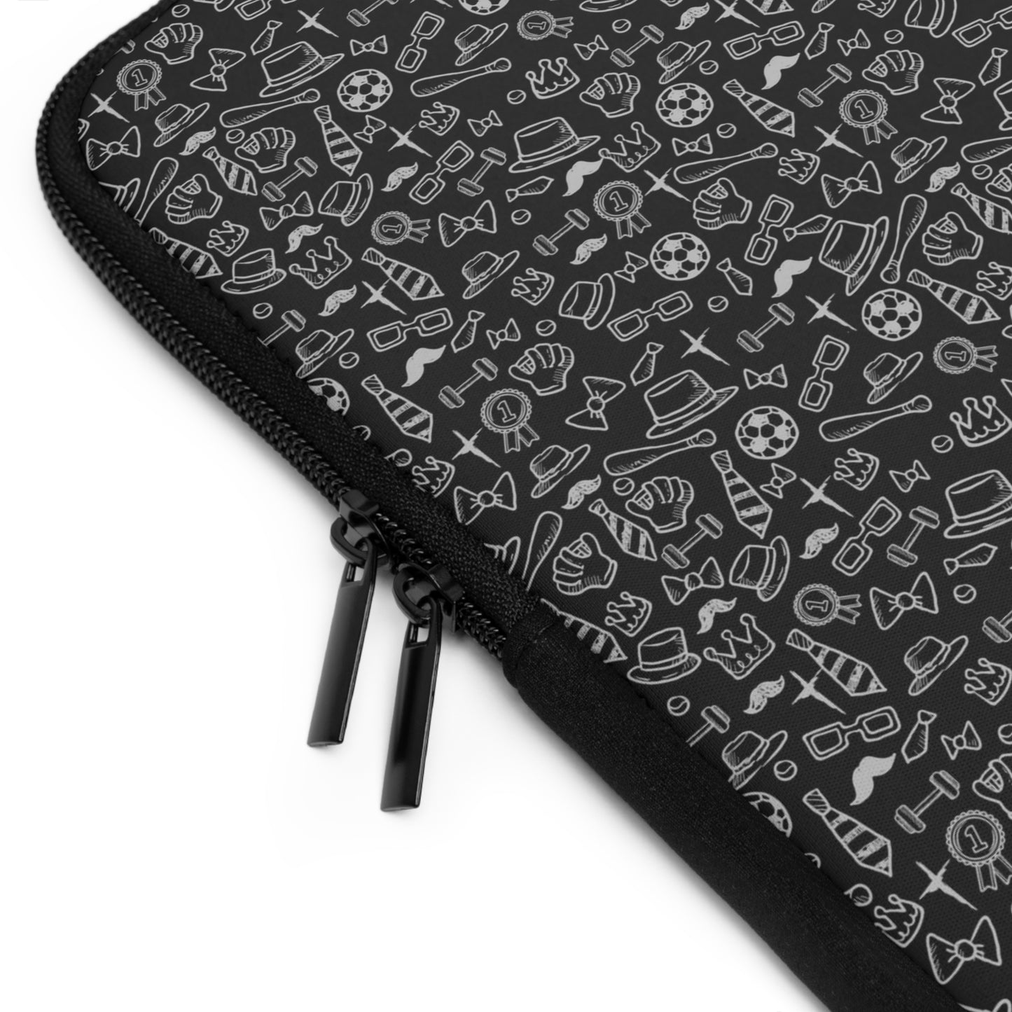 Man Collage Laptop Sleeve