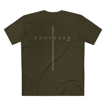 Proverbs 20:7 T-shirt