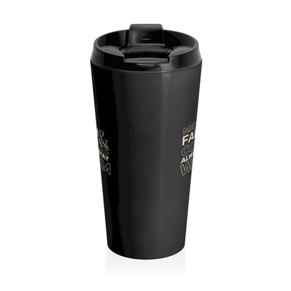 May Faith & Coffee Always Stay Warm Travel Mug