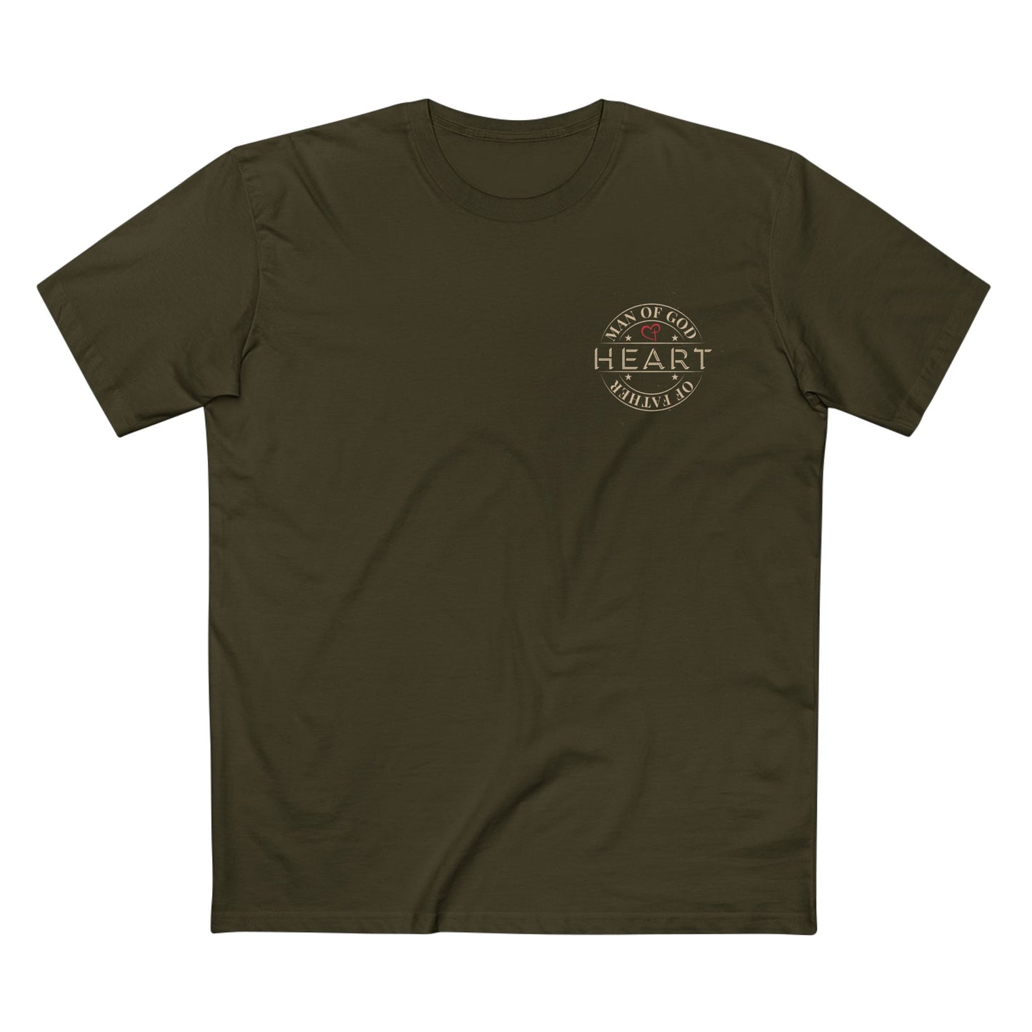 Man of God, Heart of Father T-shirt
