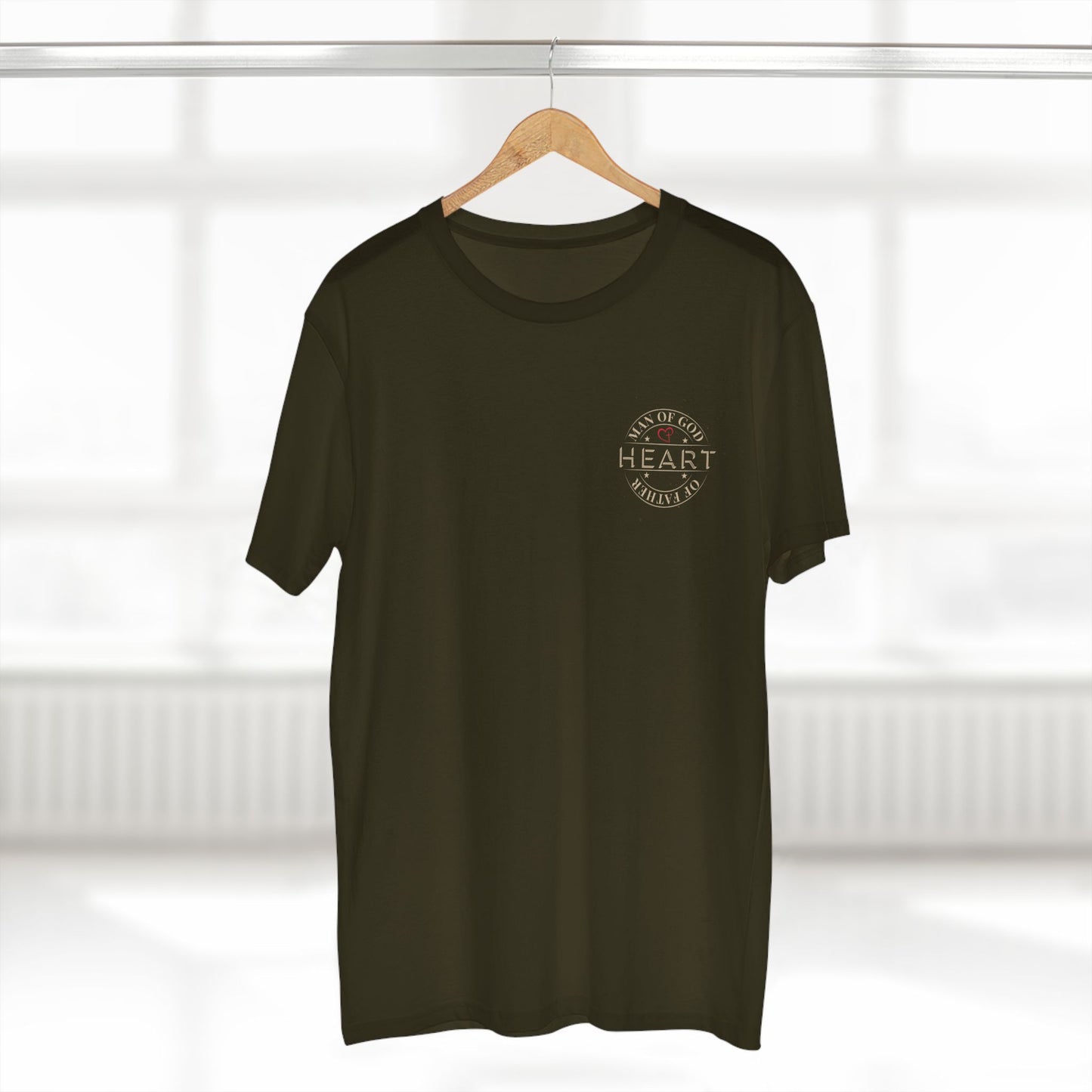 Man of God, Heart of Father T-shirt