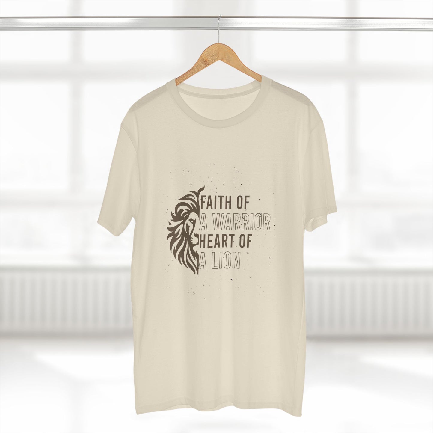 Faith of a Warrior Heart of a Lion T-shirt
