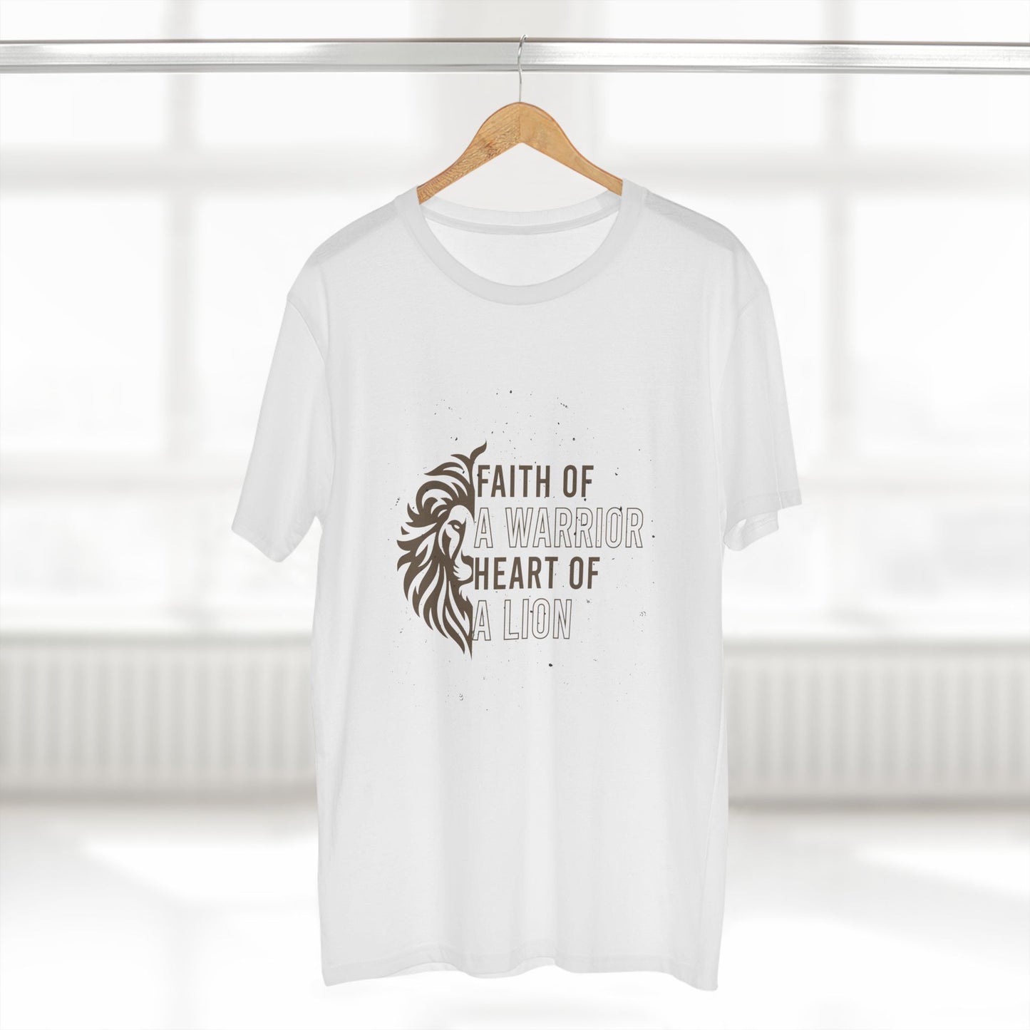 Faith of a Warrior Heart of a Lion T-shirt