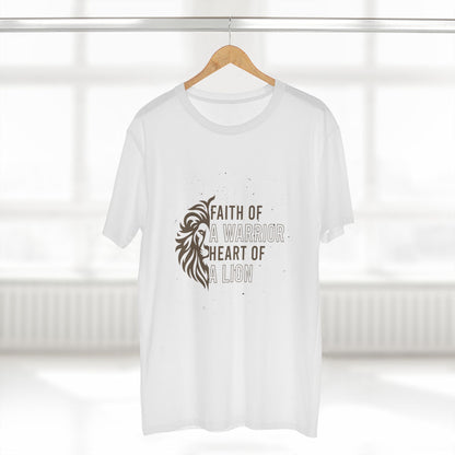 Faith of a Warrior Heart of a Lion T-shirt